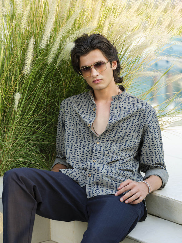 Block Print Organic Cotton Shirt
