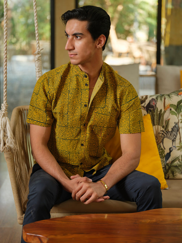 Hand Block Print shirt