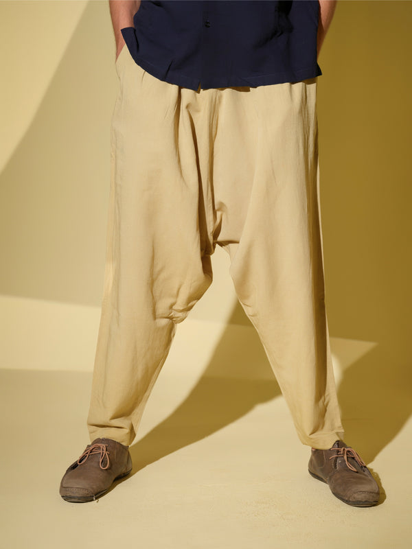 ZOUAVE CREAM PANTS